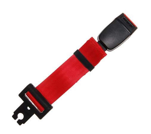 Seat Belt Extender Single Red - XKC2528EXTRED - Securon